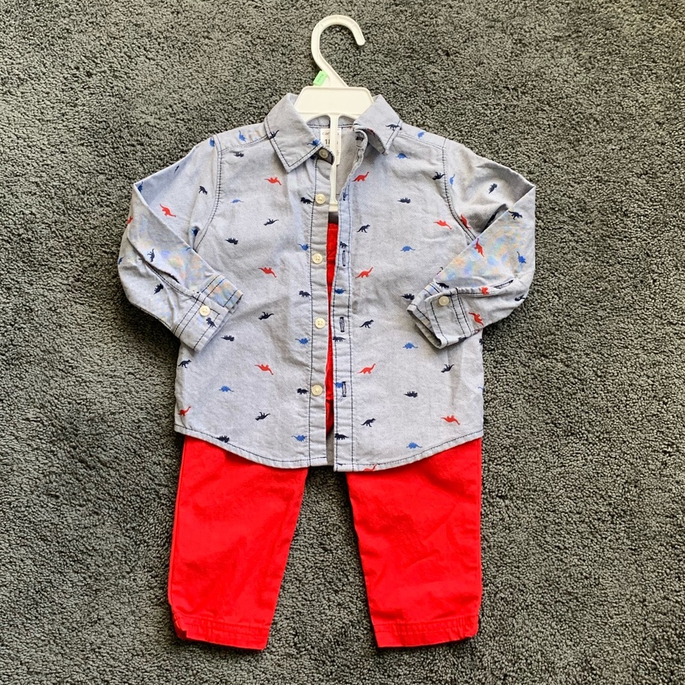 🦕Carter’s (18M) Dinosaur Matching Set🦕